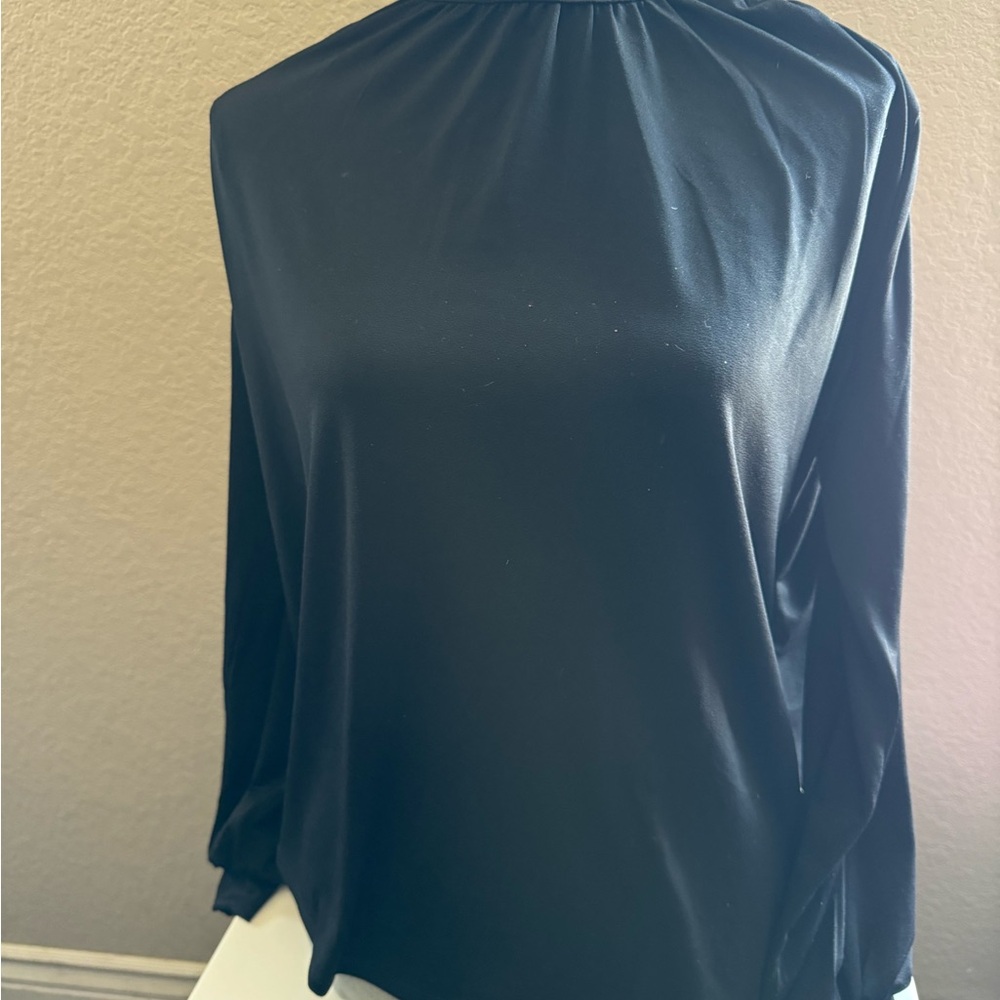 H&M Classic Black Blouse